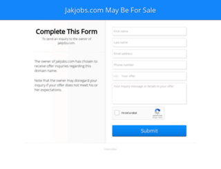 jakjobs.com screenshot