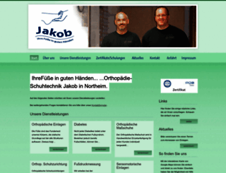 jakob-orthopaedie-schuhtechnik.de screenshot