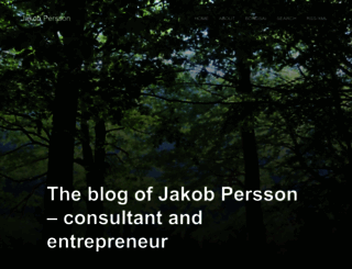 jakob-persson.com screenshot