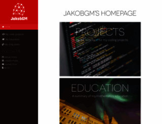 jakobgm.com screenshot