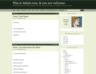 jaksie.com screenshot
