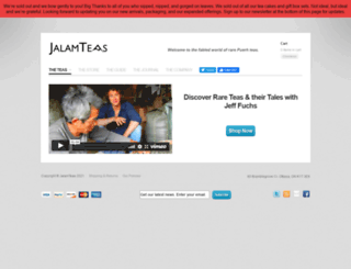 jalamteas.com screenshot