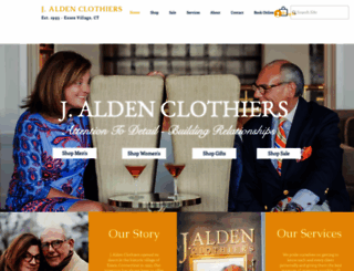 jaldenclothiers.com screenshot