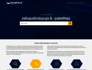 jalkapallolippuja.com screenshot