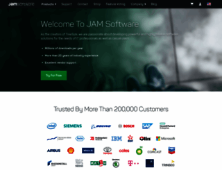 jam-software.com screenshot