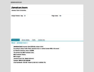 jamaican.tours.glossaryscript.com screenshot