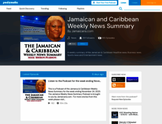 jamaicans.podomatic.com screenshot