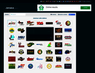 jamaicaradio.net screenshot