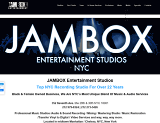 jamboxstudio.com screenshot