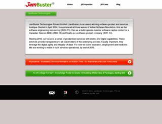 jambuster.in screenshot