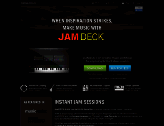 jamdeck.net screenshot