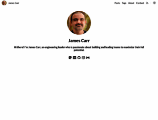 james-carr.org screenshot