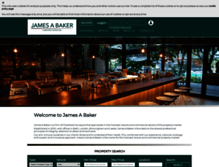 jamesabaker.co.uk screenshot