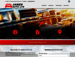 jamesautoct.com screenshot