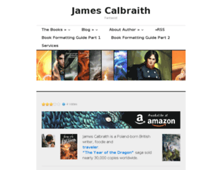 jamescalbraith.com screenshot