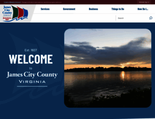 jamescitycountyva.gov screenshot