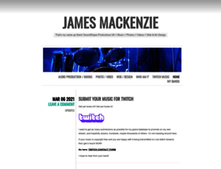jamescmackenzie.wordpress.com screenshot