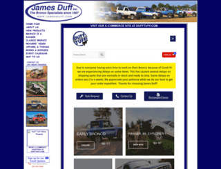 jamesduff.com screenshot