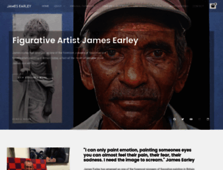 jamesearleyartist.com screenshot
