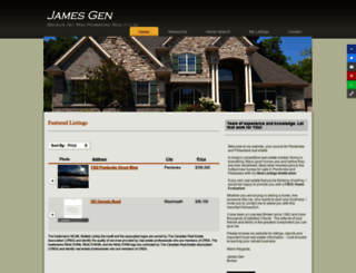 jamesgen.com screenshot