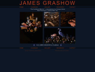 jamesgrashow.com screenshot