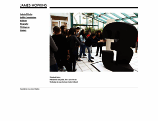 jameshopkinsworks.com screenshot