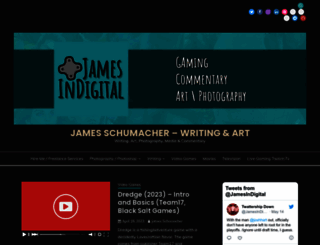 jamesindigital.com screenshot