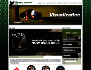 jamesjordangolf.com screenshot