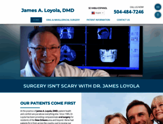 jamesloyola.com screenshot