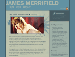 jamesmerrifield.com screenshot