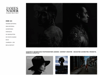 jamesnader.com screenshot
