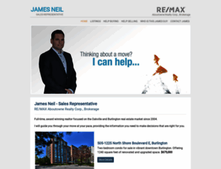 jamesneil.com screenshot