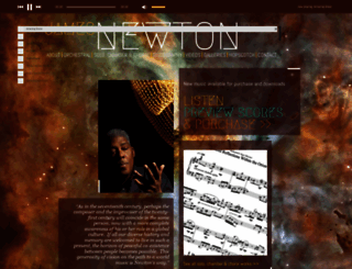 jamesnewtonmusic.com screenshot