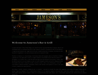 jamesonsbarandgrill.com screenshot