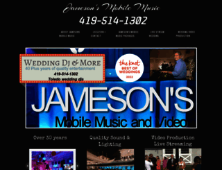 jamesonsmobilemusic.com screenshot