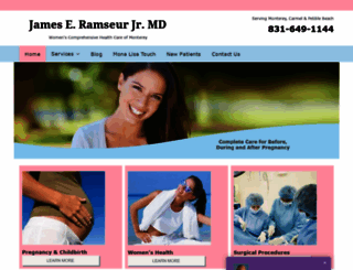 jamesramseurmd.com screenshot