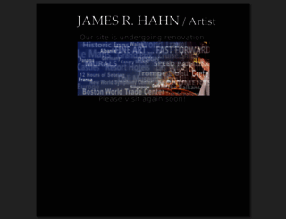 jamesrhahn.com screenshot
