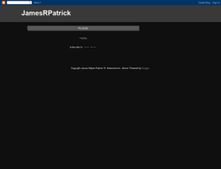 jamesrpatrick.com screenshot