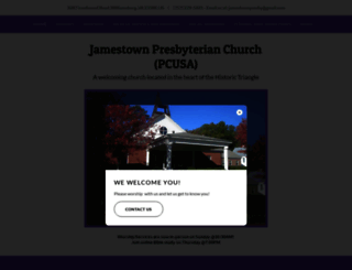 jamestownpresbyterianchurch.com screenshot