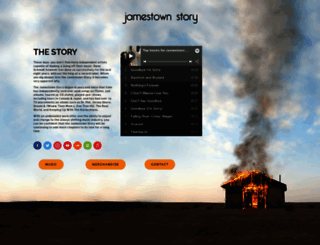 jamestownstory.com screenshot