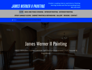 jameswernerpainting.com screenshot