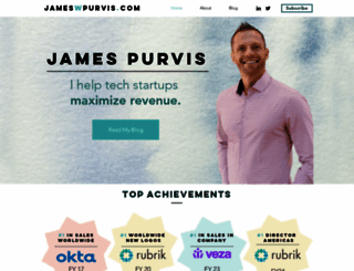 jameswpurvis.com screenshot