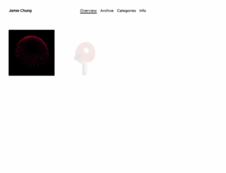 jamiechung.com screenshot