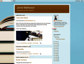 jamiemathieson.blogspot.co.uk screenshot