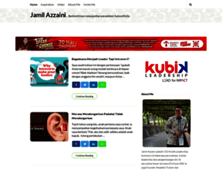jamilazzaini.com screenshot
