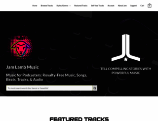 jamlamb.com screenshot