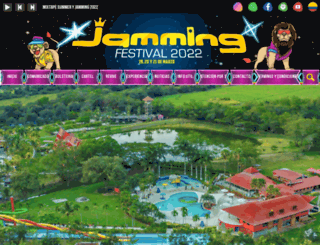 jammingfestival.com.co screenshot