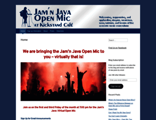 jamn-java-open-mic.org screenshot