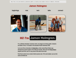 jamonholmgren.com screenshot