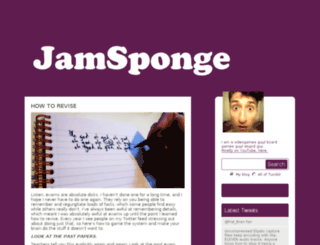 jamsponge.tumblr.com screenshot